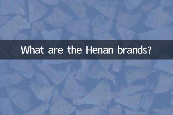 河南ブランドとは何ですか？