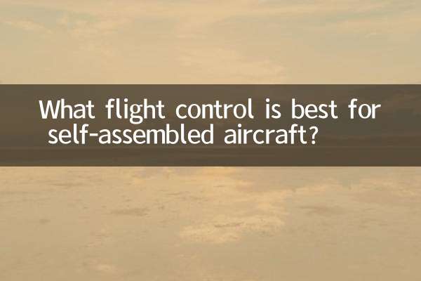 Qual controle de vôo é melhor para aeronaves automontadas?