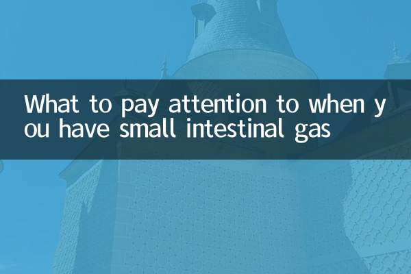 A qué prestar atención cuando tienes gases en el intestino delgado