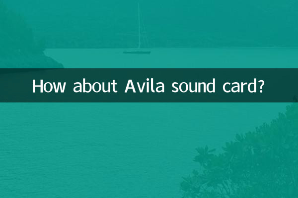 अविला साउंड कार्ड के बारे में क्या ख्याल है?