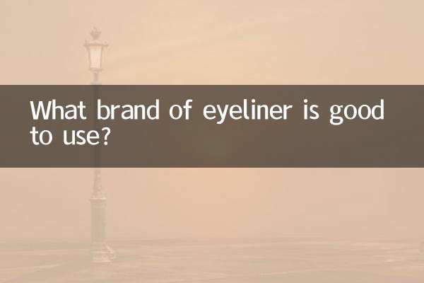 Quelle marque d'eye-liner est-il bon d'utiliser ?
