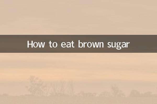 Come mangiare lo zucchero di canna