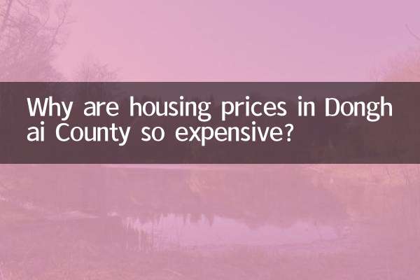 কেন ডংহাই কাউন্টিতে আবাসনের দাম এত ব্যয়বহুল?