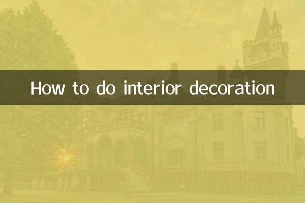 Como fazer decoração de interiores