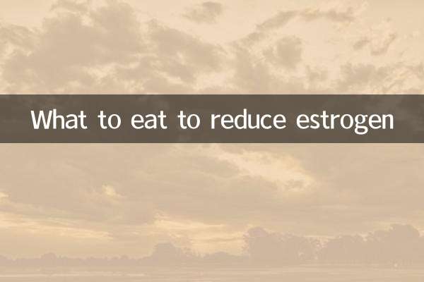 O que comer para reduzir o estrogênio