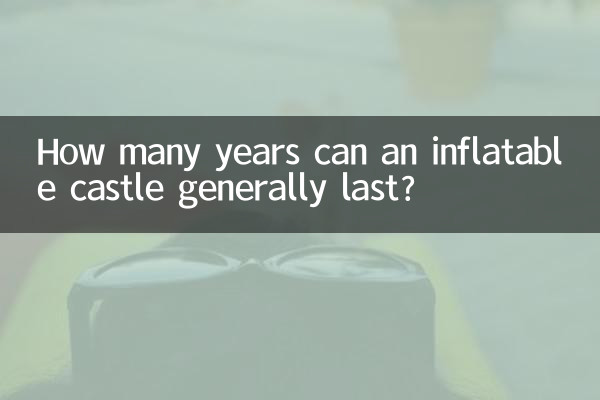 یک قلعه بادی به طور کلی چند سال می تواند دوام بیاورد؟