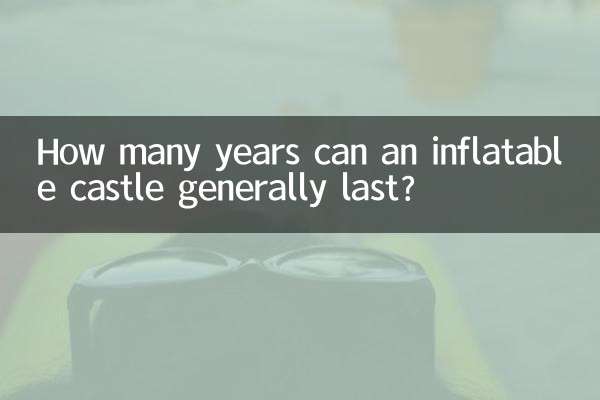 একটি স্ফীত দুর্গ সাধারণত কত বছর স্থায়ী হতে পারে?