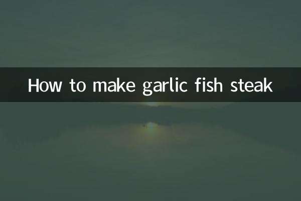 Como fazer bife de peixe com alho