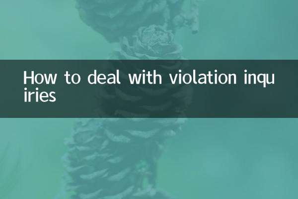उल्लंघन संबंधी पूछताछ से कैसे निपटें