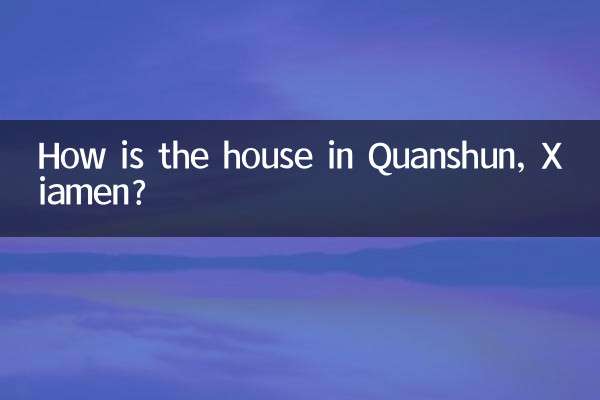 Comment est la maison à Quanshun, Xiamen ?