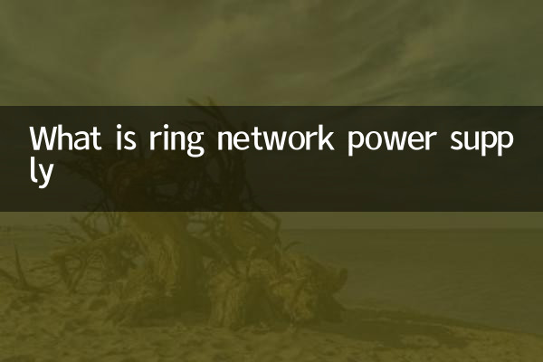 ¿Qué es la fuente de alimentación de la red en anillo?