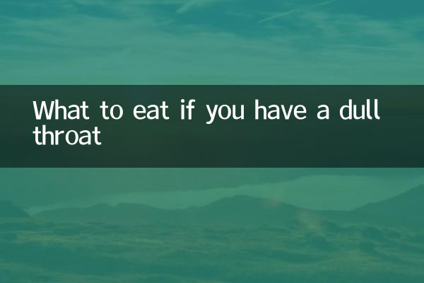 O que comer se você tiver uma garganta maçante