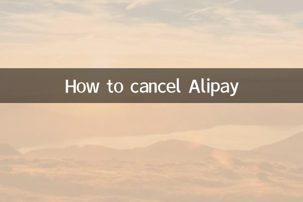 Como cancelar Alipay
