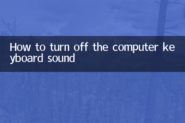 Como desligar o som do teclado do computador