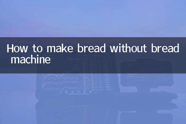 Wie man Brot ohne Brotmaschine macht