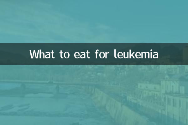 Was für Leukämie essen zu essen