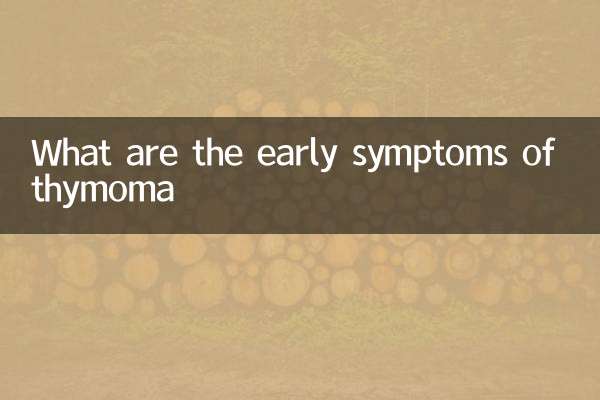 Was sind die frühen Symptome von Thymoma