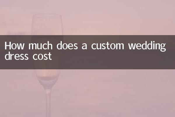 Wie viel kostet ein maßgeschneidertes Hochzeitskleid