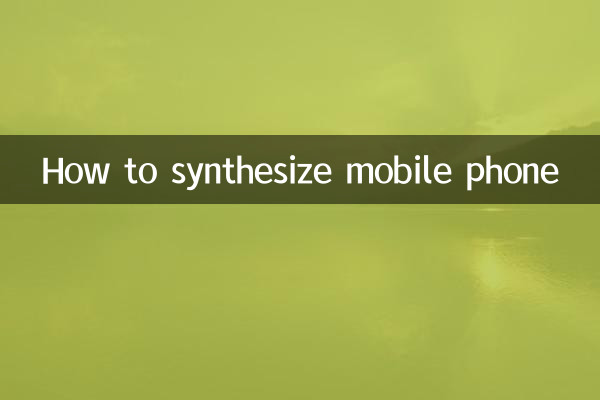 Como sintetizar telefone celular