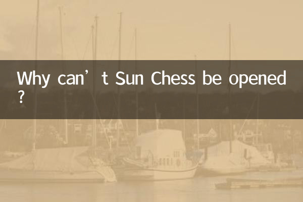 Por que o Sun Chess não pode ser aberto?