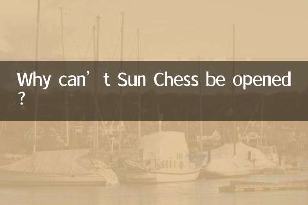 Warum kann Sun Chess nicht geöffnet werden?