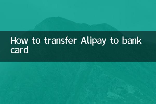Comment transférer Alipay vers une carte bancaire