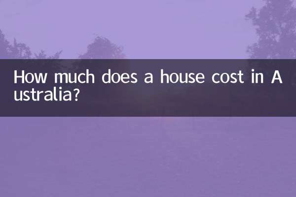 Wie viel kostet ein Haus in Australien?