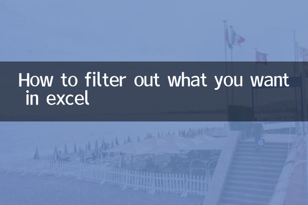 Cómo filtrar lo que quieres en Excel