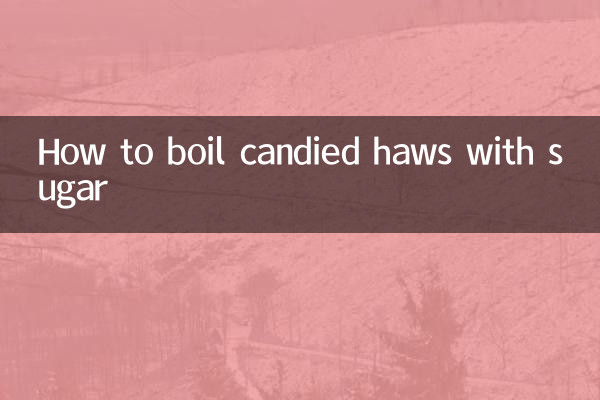 Wie man kandierte Hagebutten mit Zucker kocht