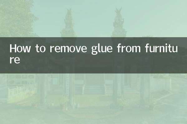 Como remover cola de móveis