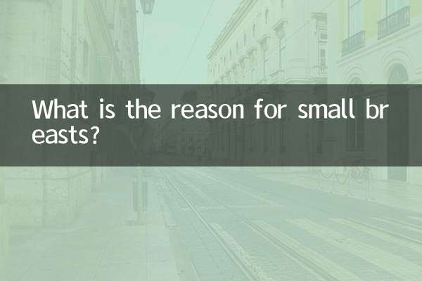 Was ist der Grund für kleine Brüste?