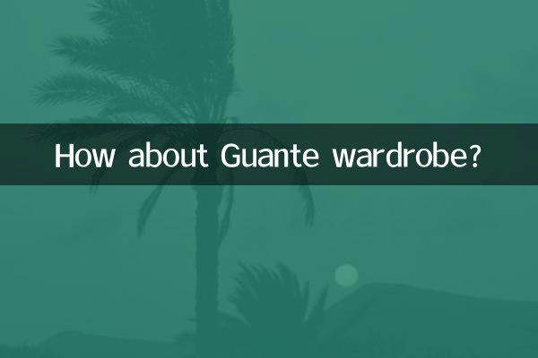 Que tal o guarda-roupa Guante?