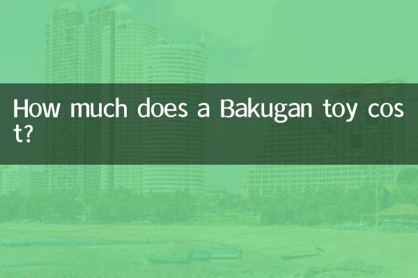 How much does a Bakugan toy cost?