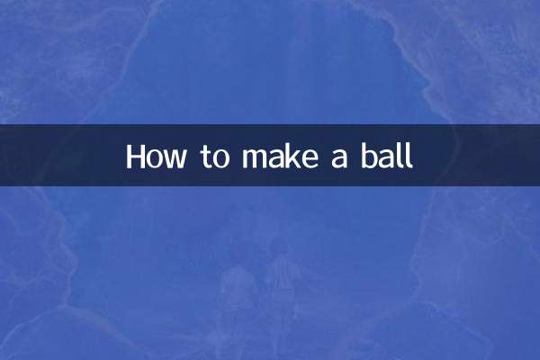 কিভাবে একটি বল তৈরি করতে হয়