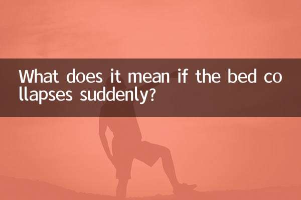 হঠাৎ বিছানা ভেঙে পড়লে এর মানে কী?