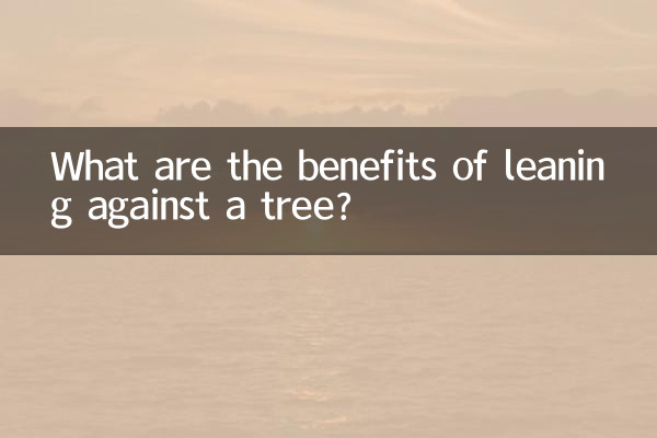 背靠树有什么好处