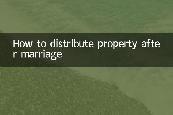 So verteilen Sie das Vermögen nach der Heirat