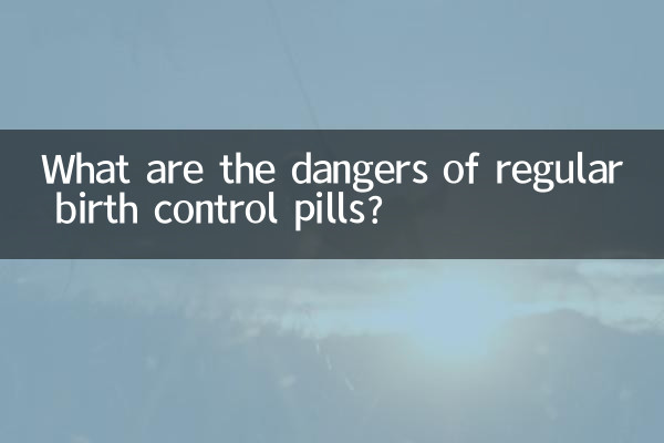 नियमित जन्म नियंत्रण गोलियों के खतरे क्या हैं?