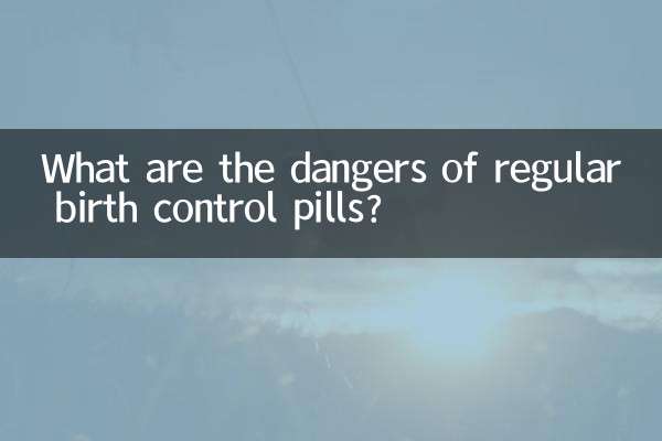 नियमित जन्म नियंत्रण गोलियों के खतरे क्या हैं?