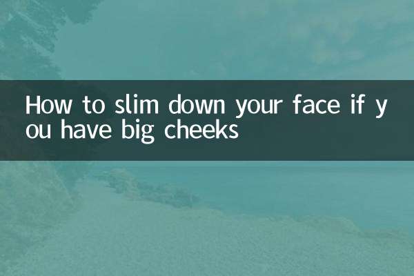 Como emagrecer o rosto se você tem bochechas grandes