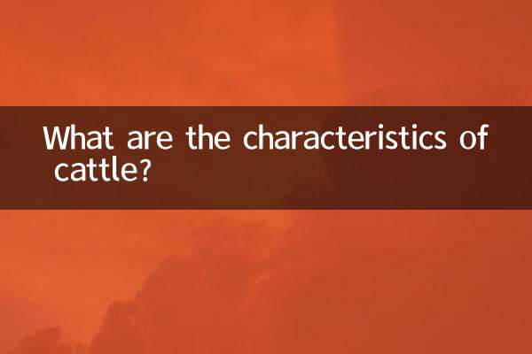 牛特徵是什麼樣的