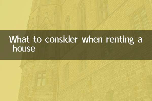 O que considerar ao alugar uma casa