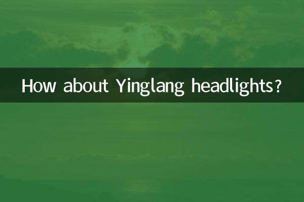 यिंगलांग हेडलाइट्स के बारे में क्या ख्याल है?