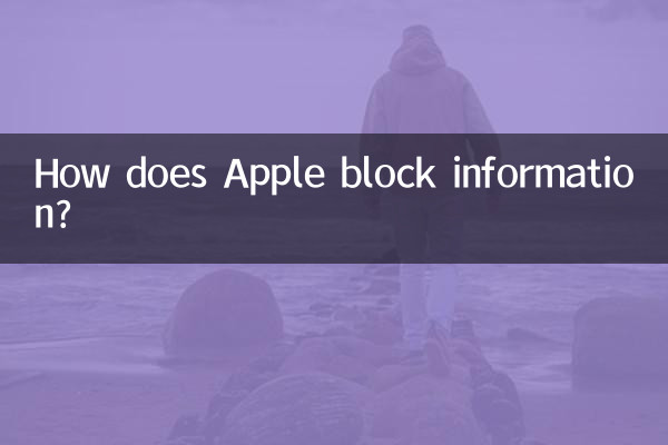Как Apple блокирует информацию?