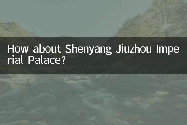 Wie wäre es mit dem Kaiserpalast Shenyang Jiuzhou?
