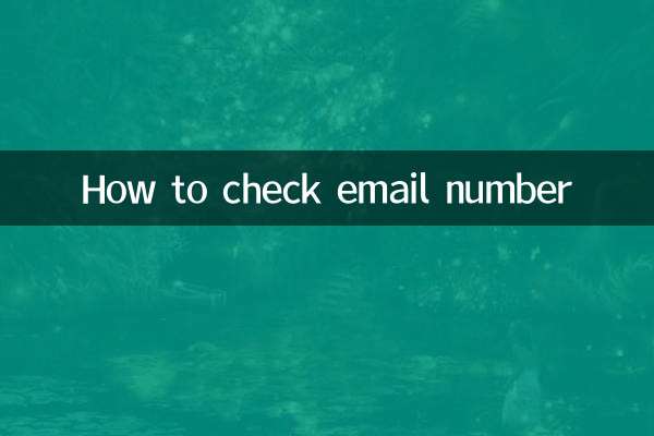 ईमेल नंबर कैसे चेक करें