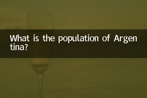 Qual é a população da Argentina?