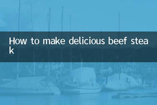 How to make delicious beef steak