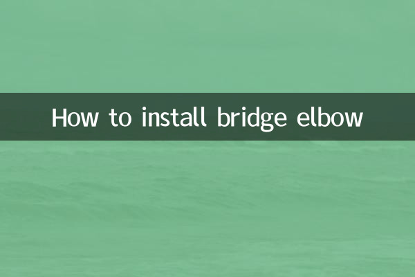 Cómo instalar el codo del puente