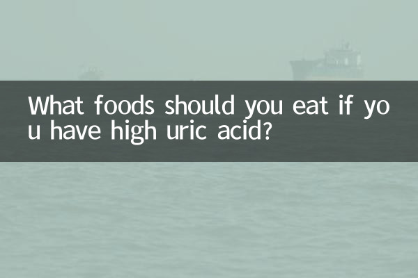 ¿Qué alimentos debes comer si tienes ácido úrico alto?